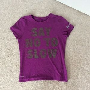 A athletic tee shirt